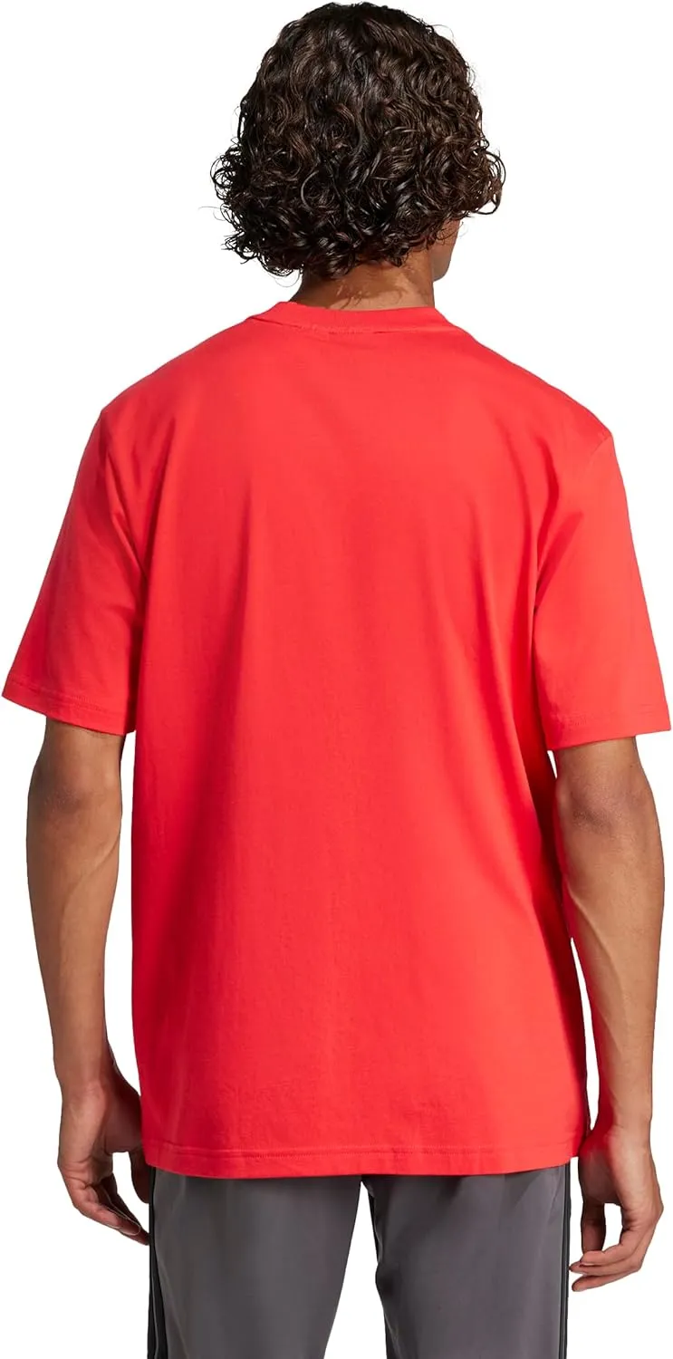 adidas Men's Essentials Linear Single Jersey T-Shirt