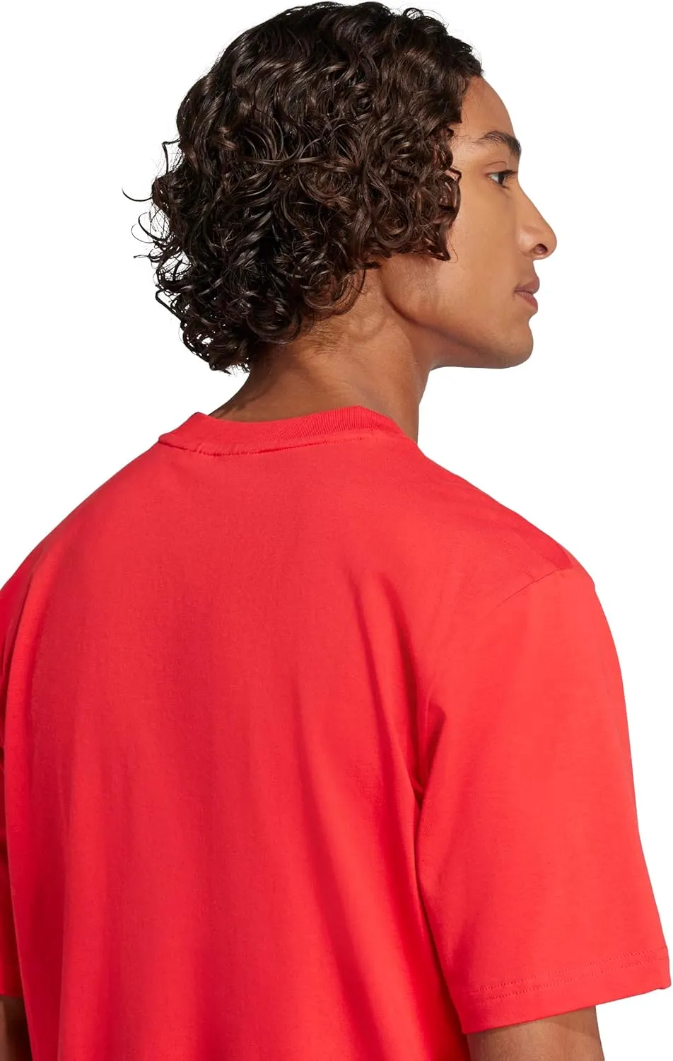 adidas Men's Essentials Linear Single Jersey T-Shirt