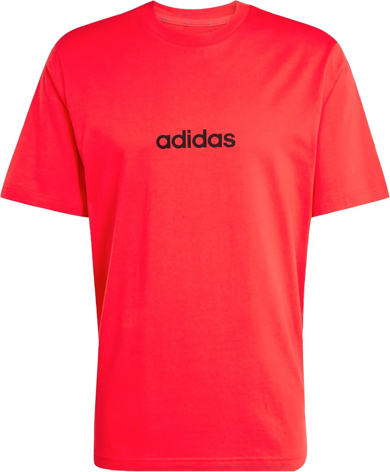 adidas Men's Essentials Linear Single Jersey T-Shirt