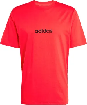 adidas Men's Essentials Linear Single Jersey T-Shirt
