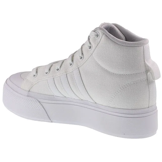Adidas Womens Bravada 2.0 Mid Platform White