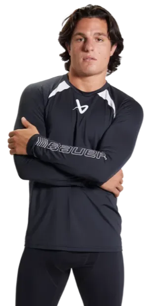 Bauer Performance Long Sleeve Baselayer Top Senior