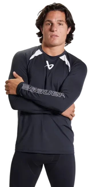Bauer Performance Long Sleeve Baselayer Top Senior