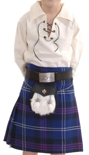 Boys Casual Kilt Outfit
