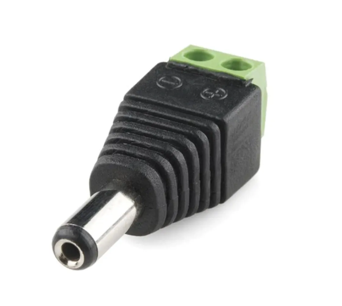 DC Barrel Jack Adapter - Male