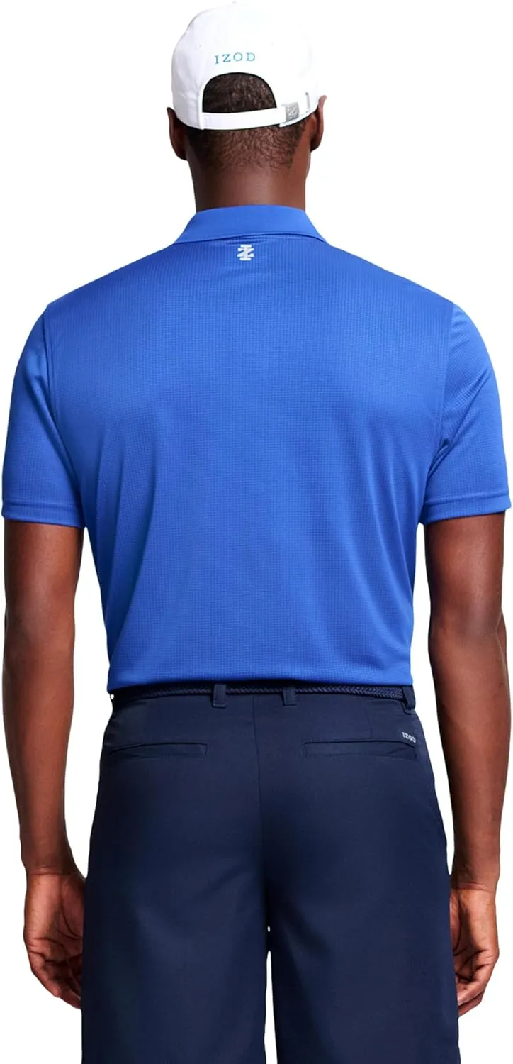 IZOD Men's Performance Golf Grid Polo