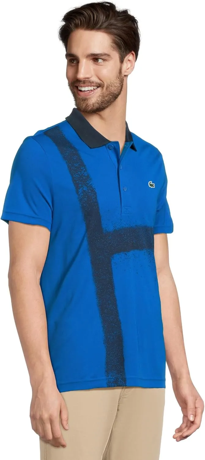 Lacoste Men's Regular Fit Novak Fan Version Polo