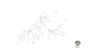 Legion of Super Heroes Original Production Drawing: Brainiac 5