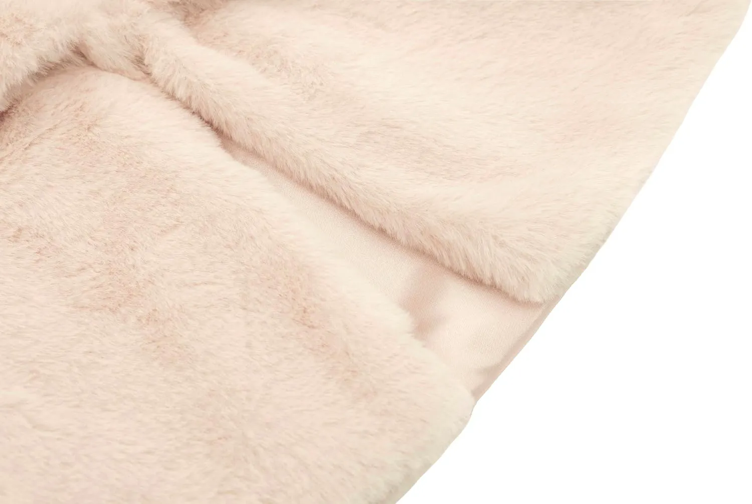 Lilax Girls Cozy Faux Fur Bolero Jacket Shrug