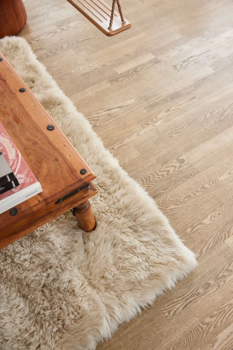Long Wool Sheepskin Design Rug