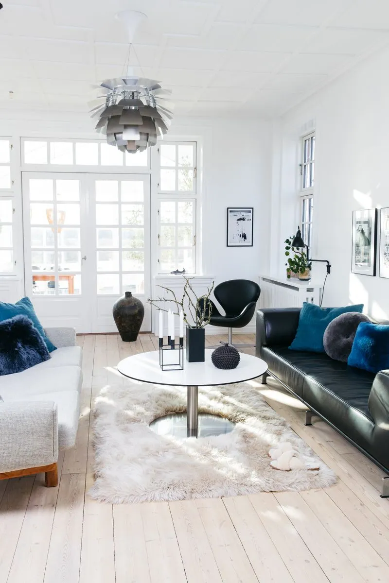 Long Wool Sheepskin Design Rug