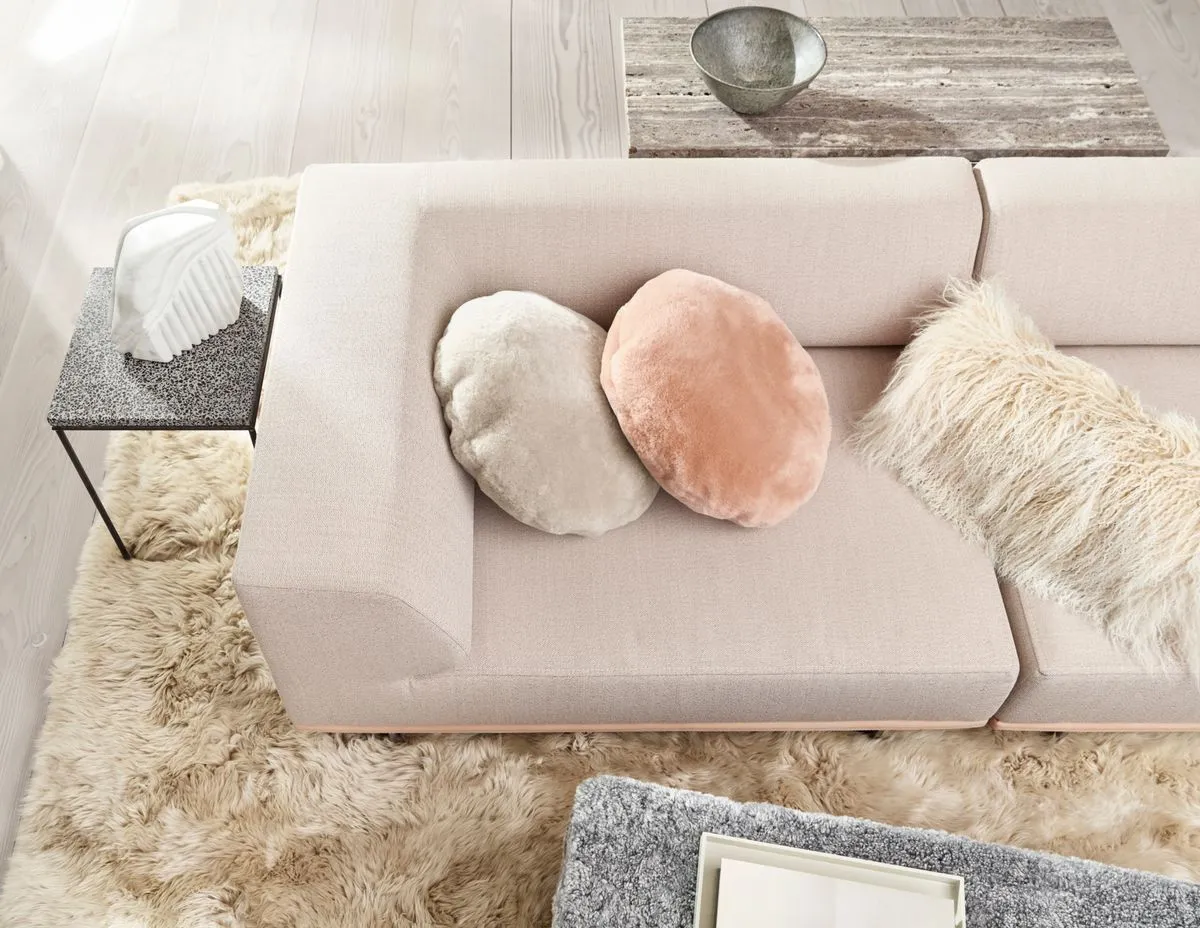 Long Wool Sheepskin Design Rug