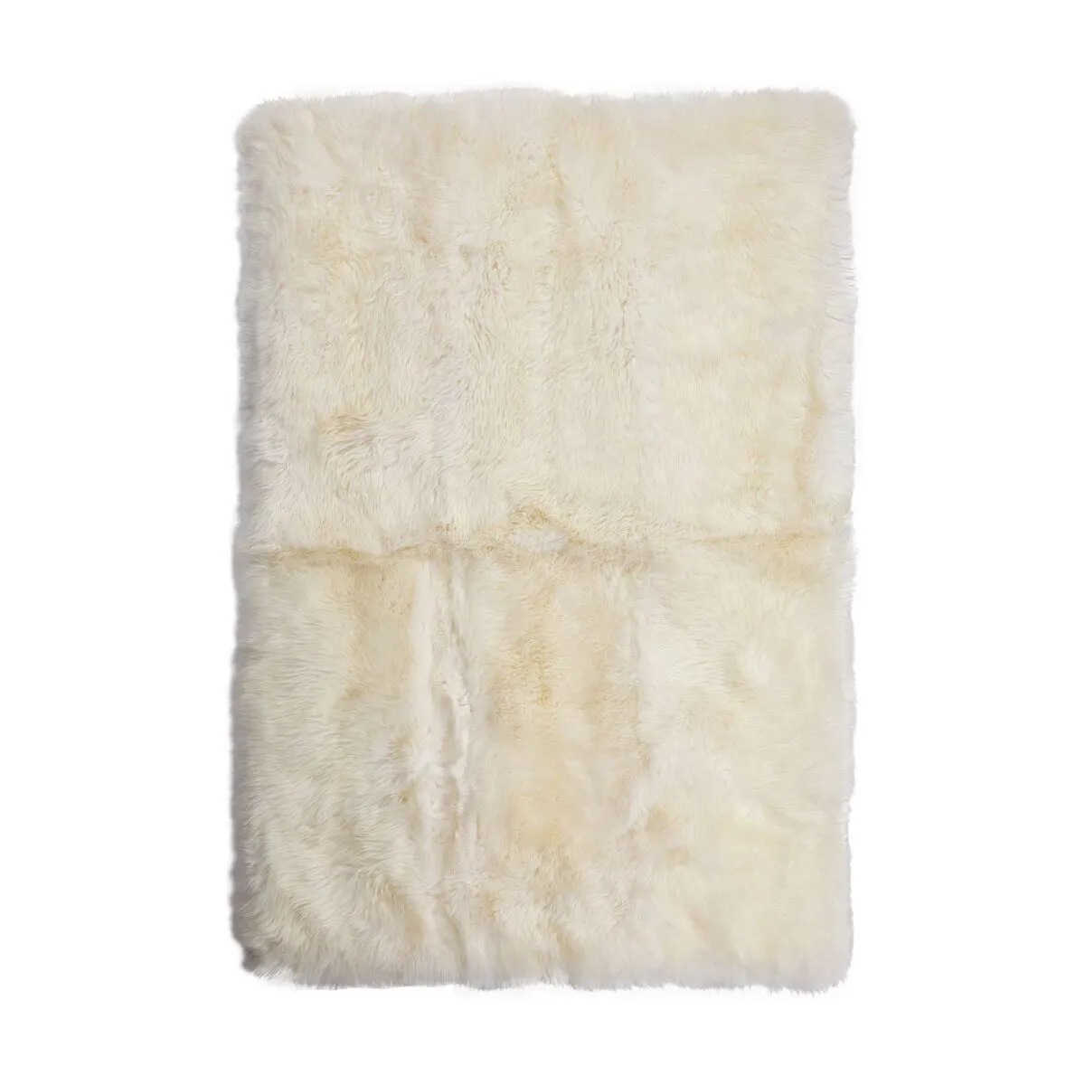 Long Wool Sheepskin Design Rug