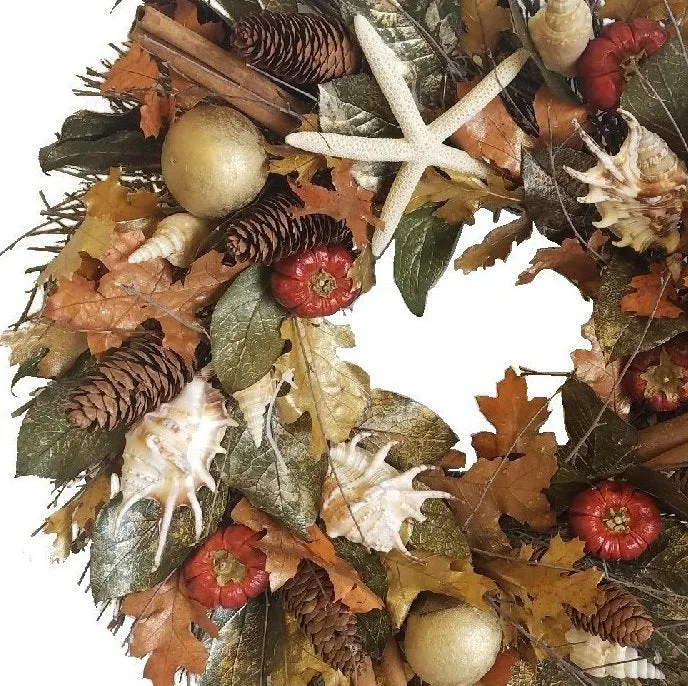 Ocean Harvest Preserved Coastal Wreath