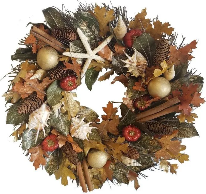Ocean Harvest Preserved Coastal Wreath