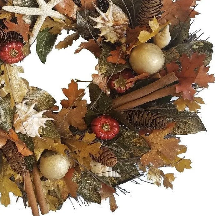 Ocean Harvest Preserved Coastal Wreath