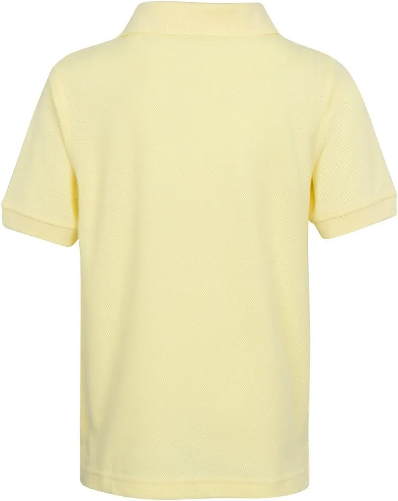 Premium Wear Boys School Uniform Short Sleeve Stain Guard Polo Shirt