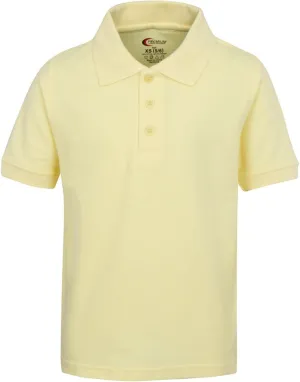 Premium Wear Boys School Uniform Short Sleeve Stain Guard Polo Shirt