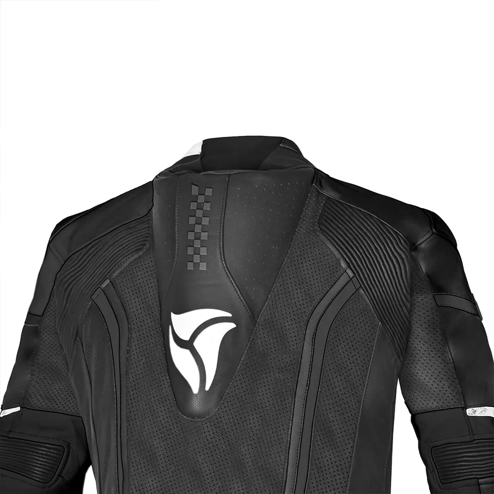 R Tech Hawk 1PC Motorcycle Racing Suit Black