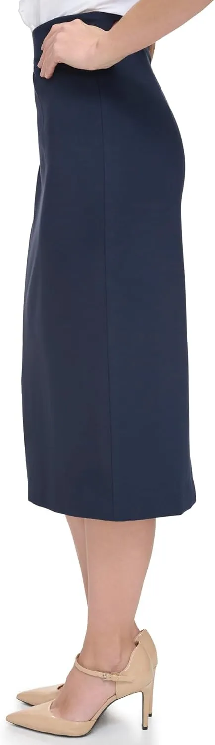 Tommy Hilfiger Women's Midi Ponte Skirt